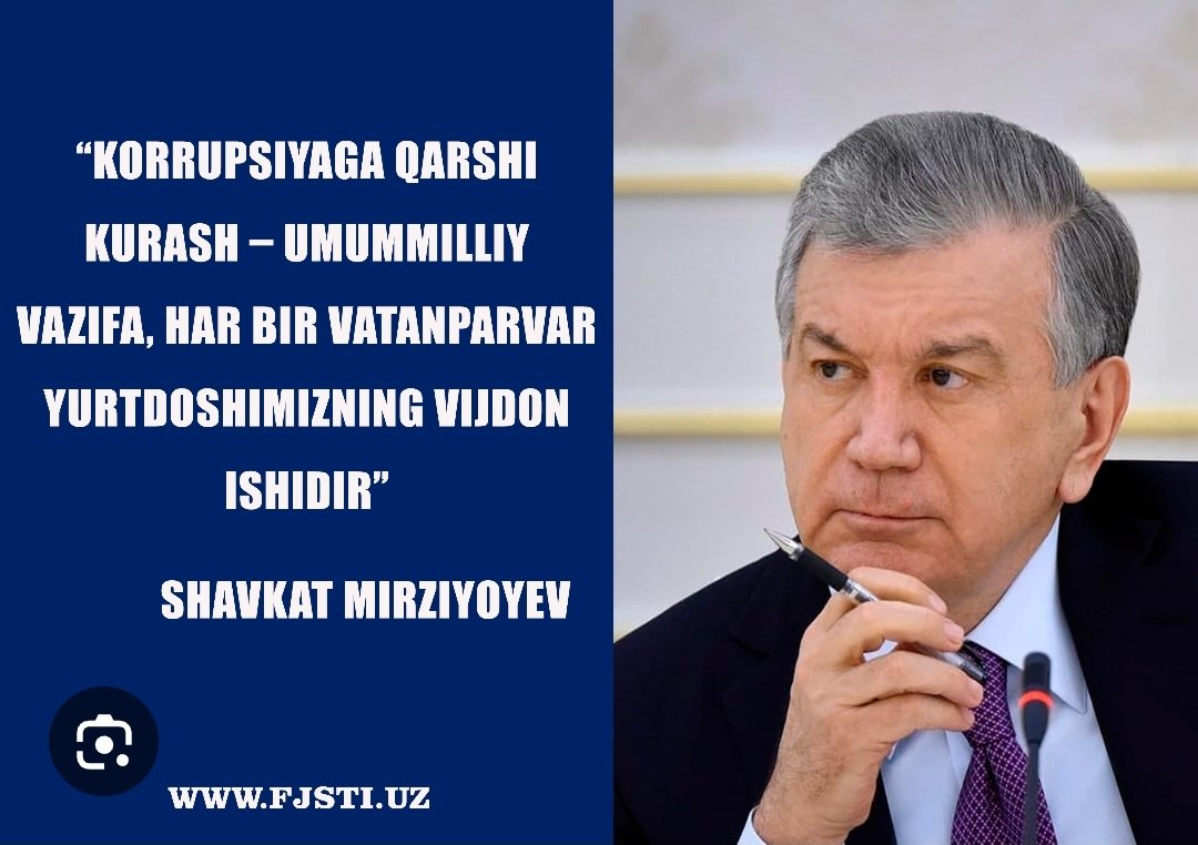 Korrupsiyaga qarshi kurashish siyosati;