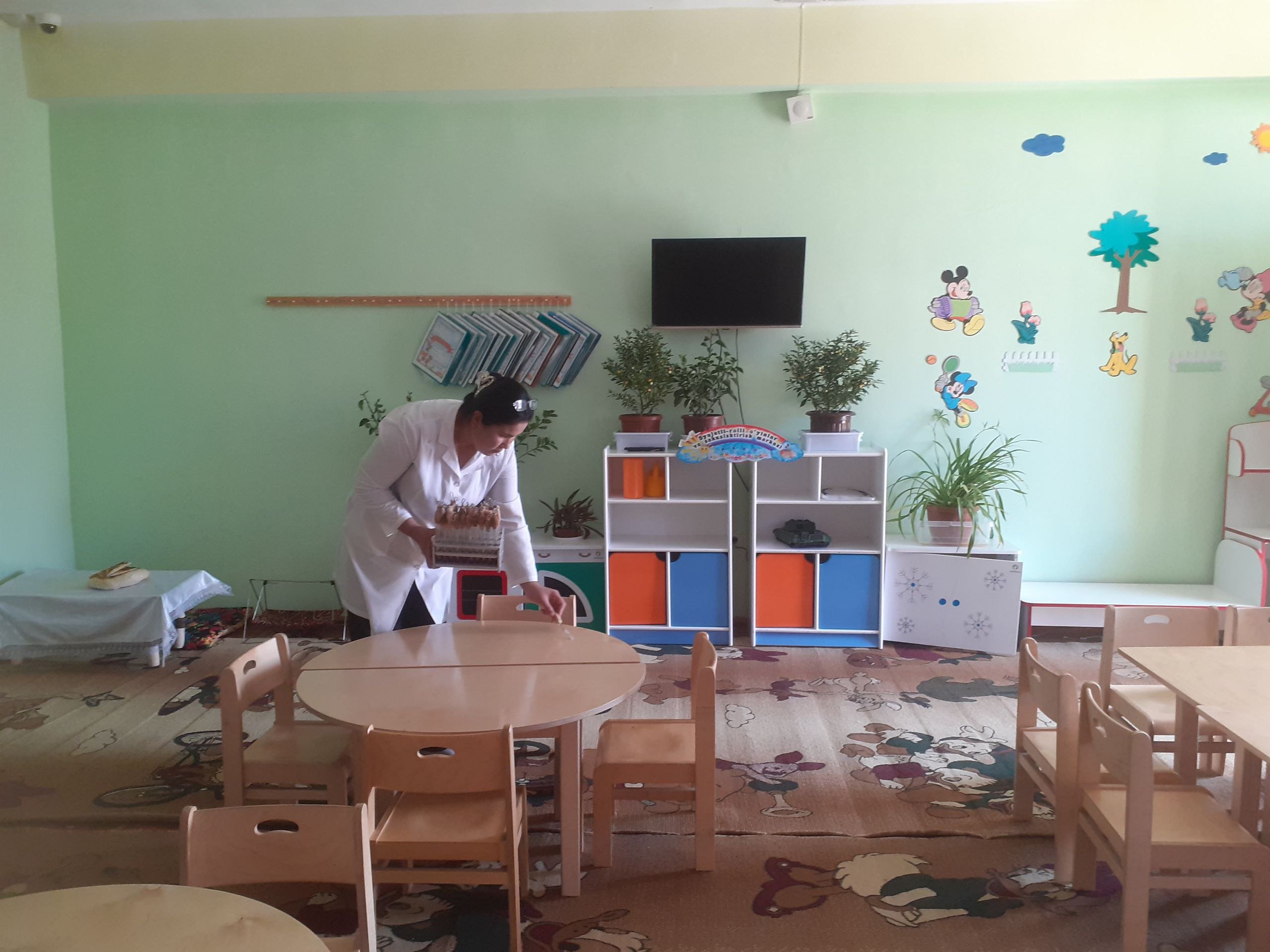 ⁉️Rejali  tekshiruv  Sanepidqo‘mita Tuproqqalʼa tumani bo‘limi xodimlari tomonidan 3-DMTT da sanitariya nazorati o'tkazildi. Tekshiruv davomida xizmat ko'rsatish resurslari baholanib,dalolatnoma rasmiylashtirildi.