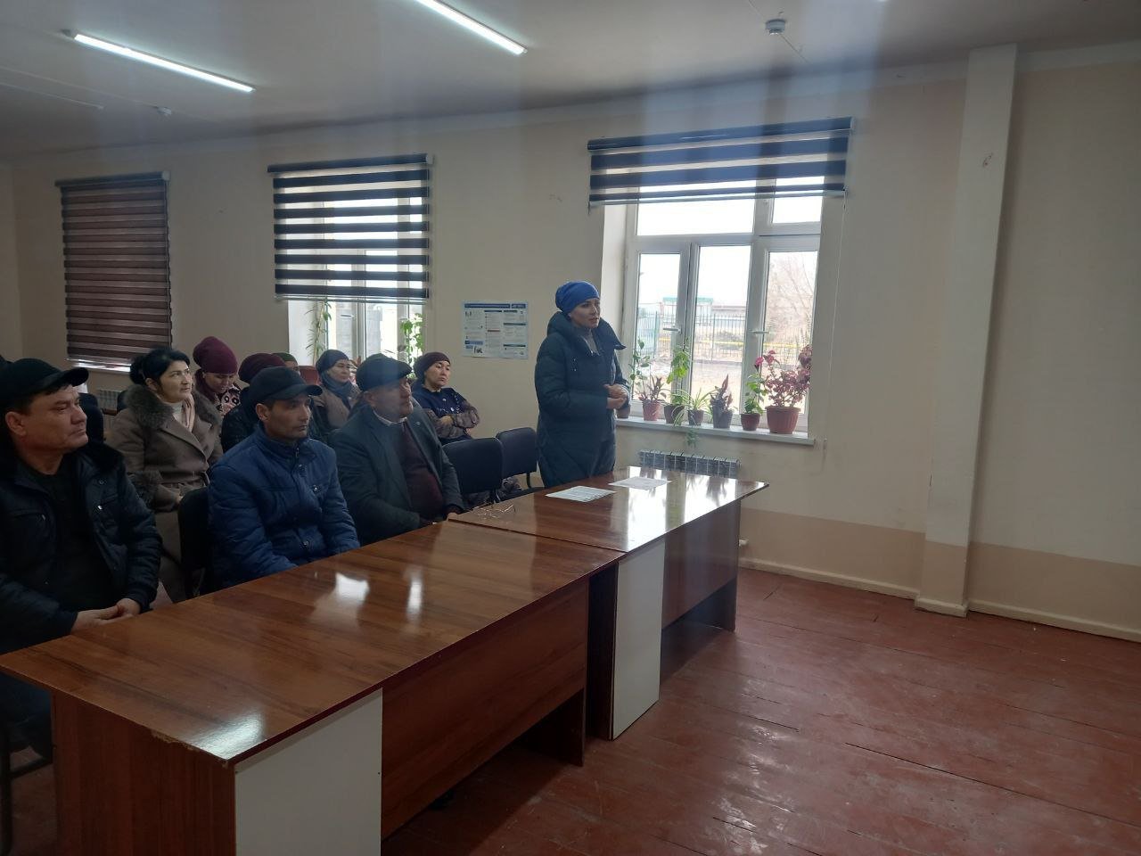 bòlimi xodimlari tamonidan  Nurobod  mahallasida    Mahallabay ishlash tizimi Mahalla yiģini binosida   yiģilish  bayon òtkazildi.Sanitariya holati òrganib chiqildi va kamchiliklarni bartaraf qilish bòyicha tavsiyalar berildi. tarqarmalar tarqatildi.