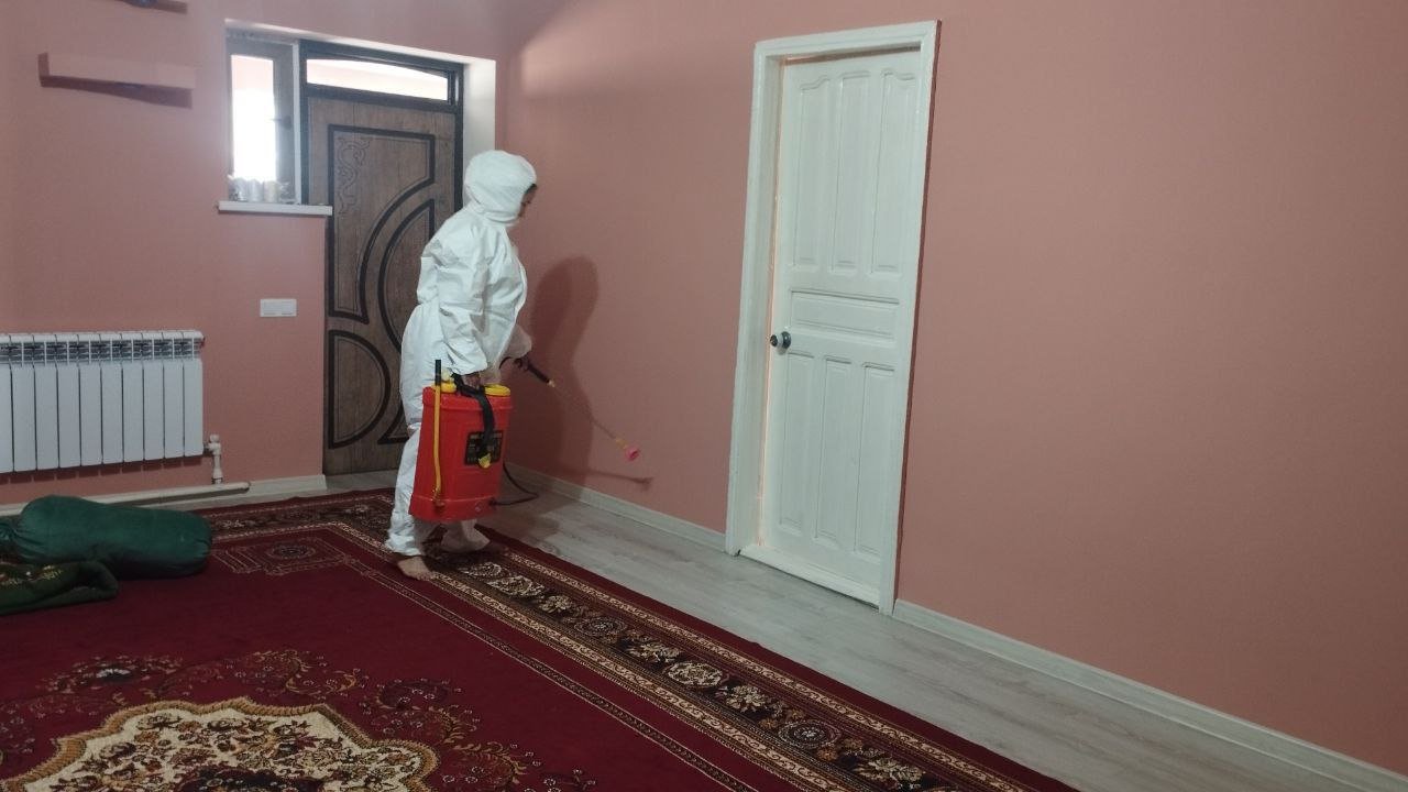 Saidlar mahallasida  xonadonlarida  bo'limi xodimlari tomonidan tashkillashtirilgan ish jarayonlari.