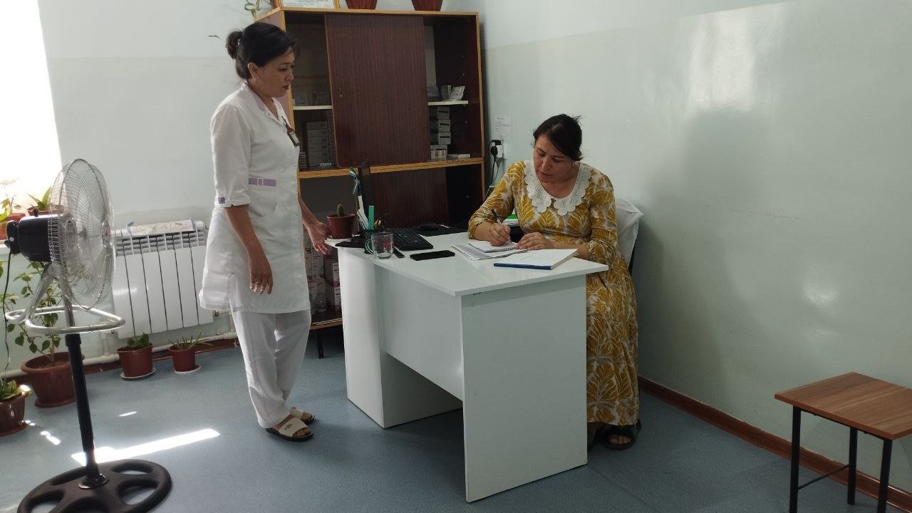 Tuproqqal'a tumani TTBga qarashli Kattalar reanimatsiyasida reja asosidagi tekshiruv  òtkazildi.