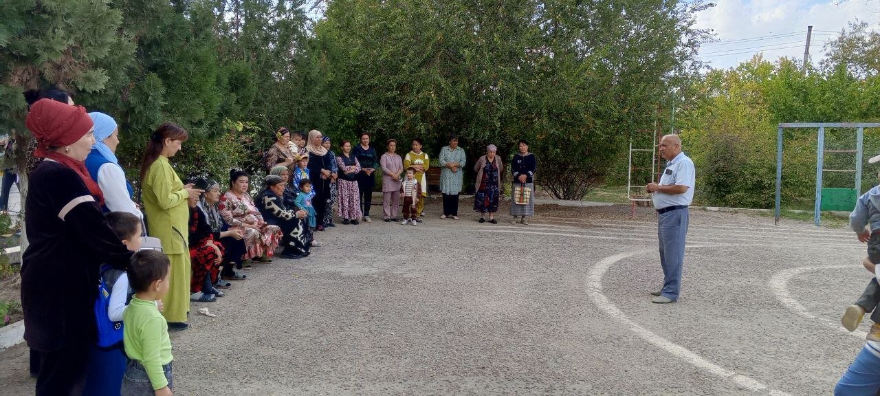 Tumandagi Yoshlik mahallasida joylashgan 5-son bog'chada tarbiyalanayotgan bolalar ota-onalari orasida