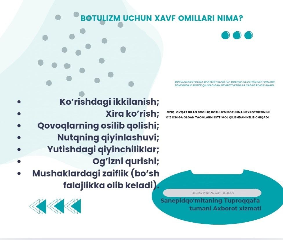 Botulizm kasalligi