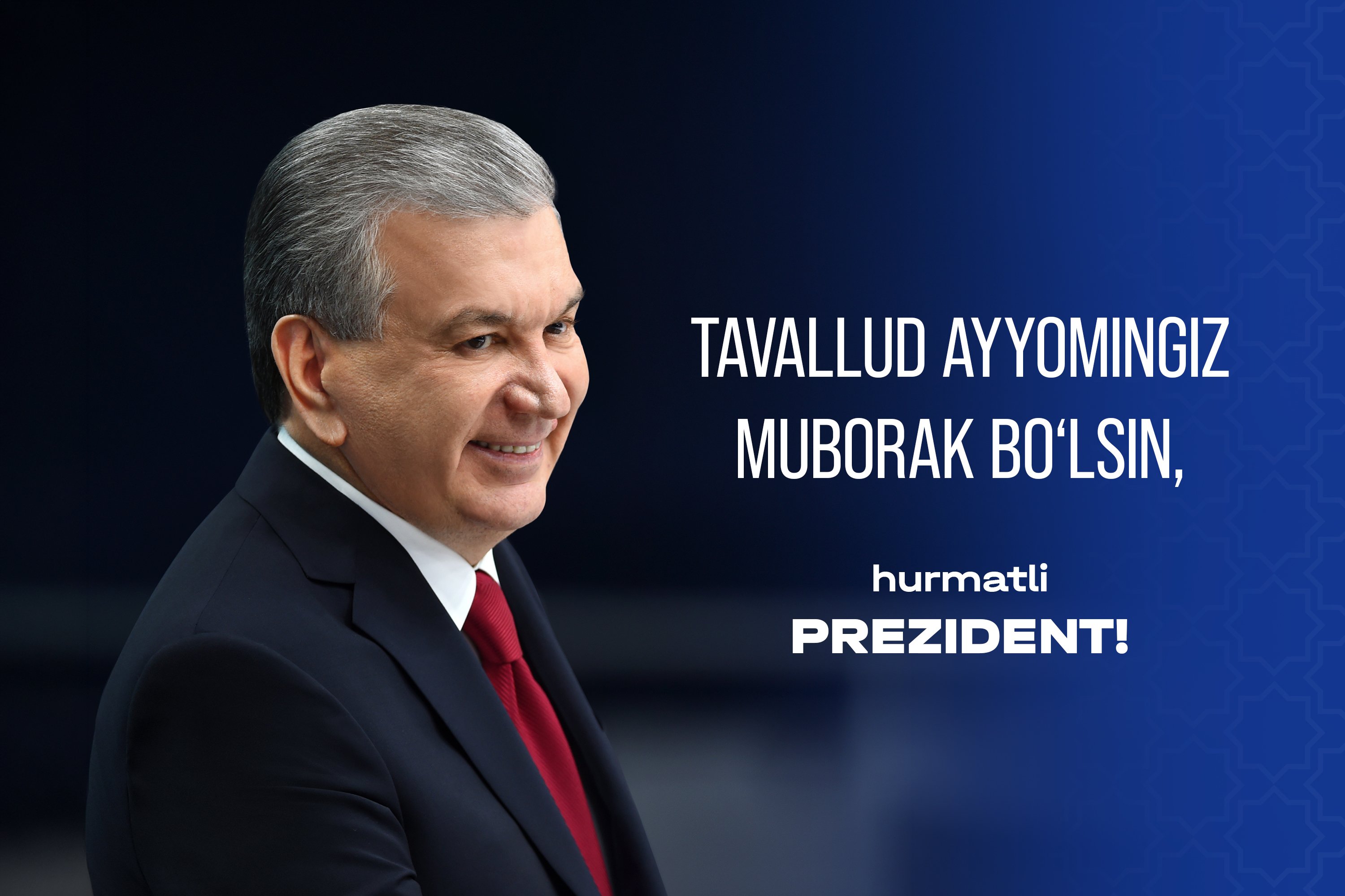 Tavallud ayyomingiz muborak boʻlsin.