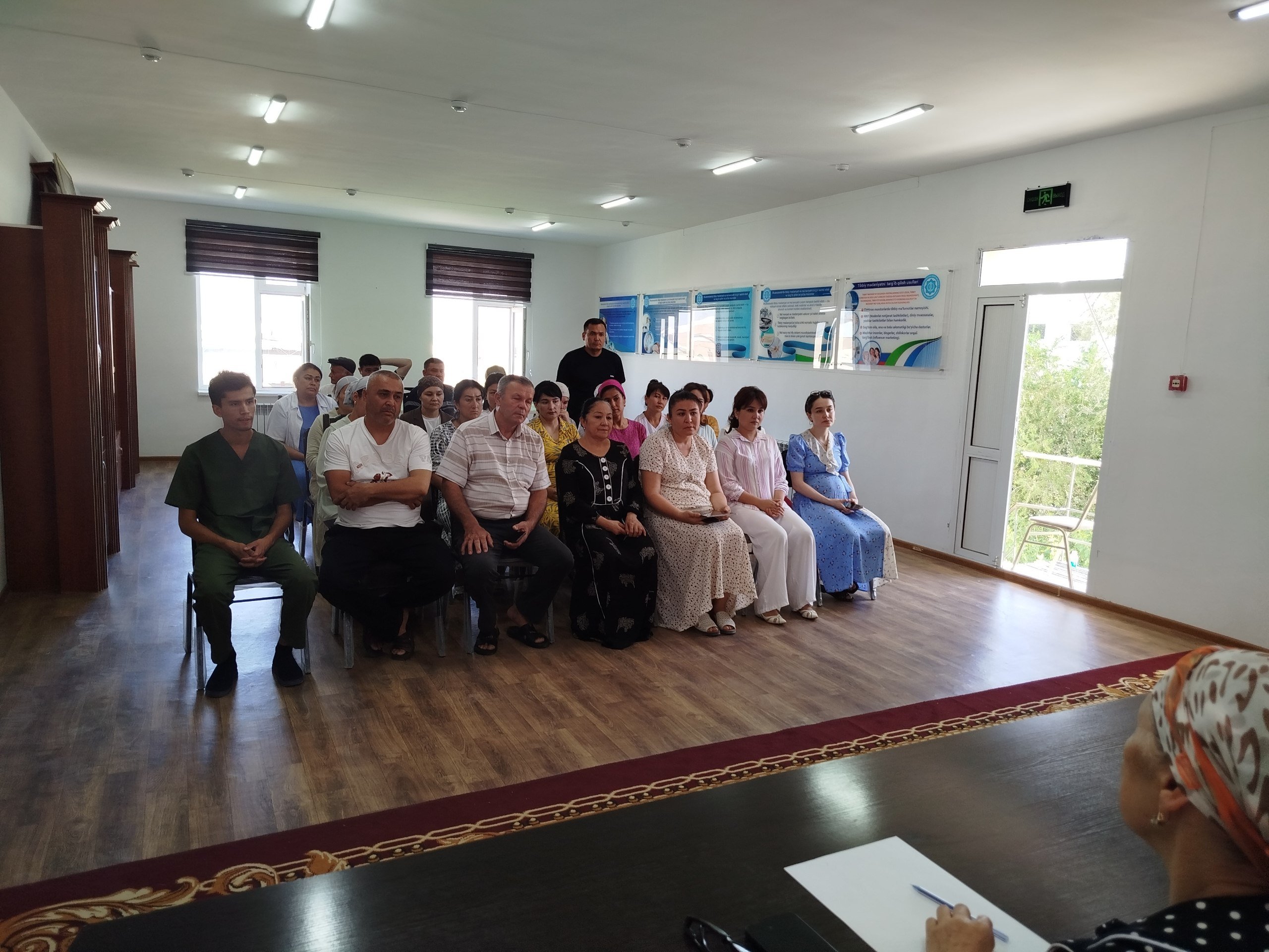 Korrupsiyaga qarshi kurashish to'g'risida yig'ilish bayoni o'tkazildi.
