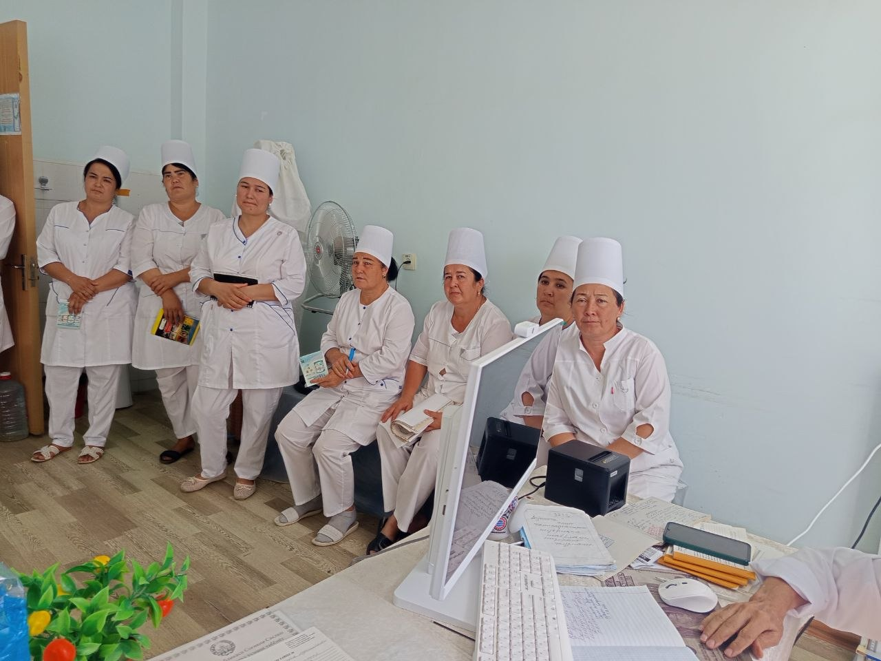 Tuproqqal'a tuman TTBga qarashli KTMP va filliallarida Meningakkok kasalligi hamda uning oldini olish choralari to'g'risida seminar tashkil etildi.